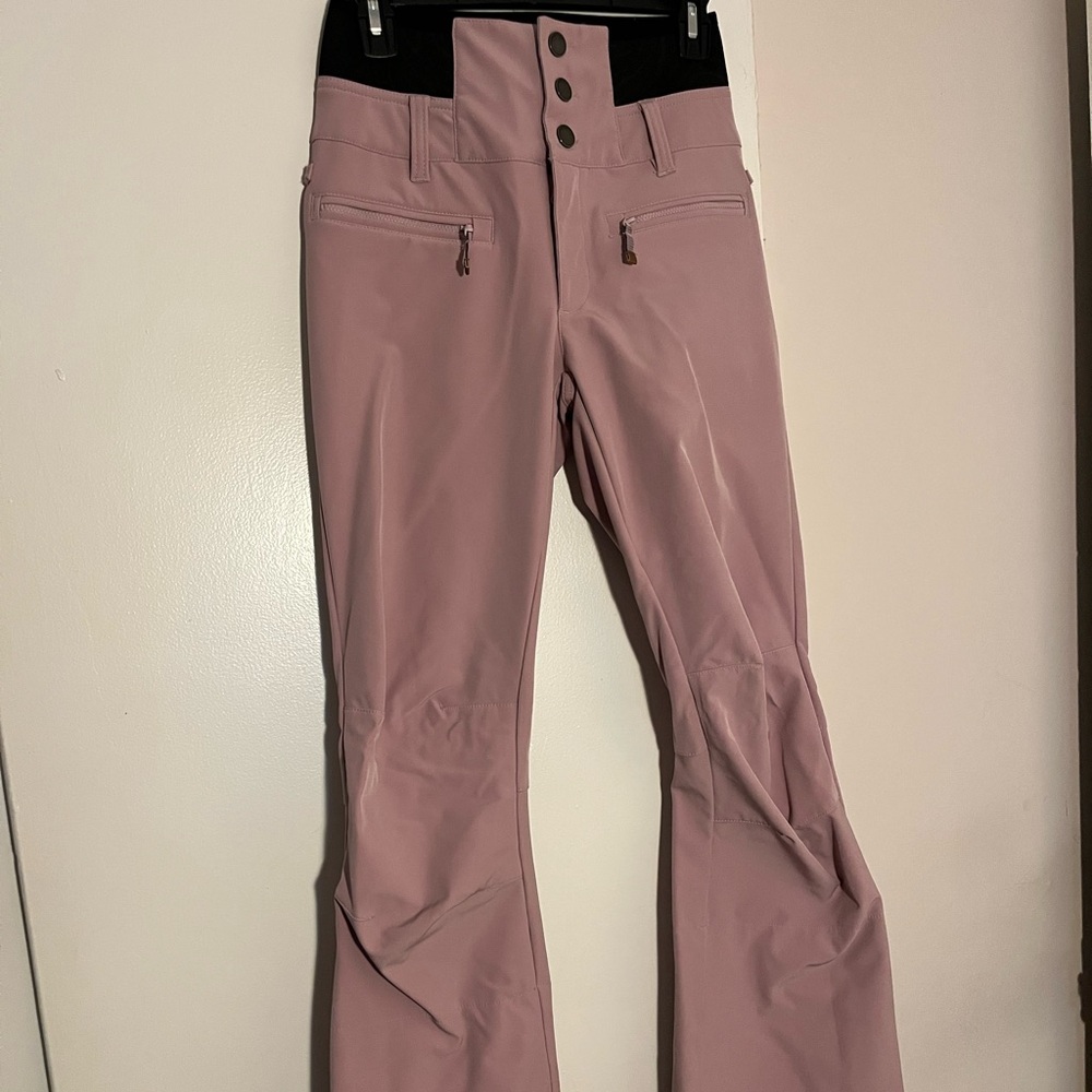 Roxy Rising High Pink Snow Pants XS